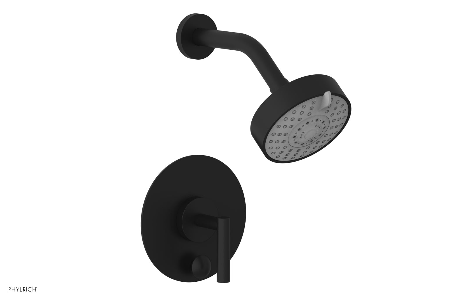 Phylrich TRANSITION Pressure Balance Shower and Diverter Set (Less Spout), Lever Handle by Phylrich