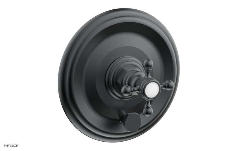 Phylrich HEX TRADITIONAL Pressure Balance Shower Plate with Diverter and Handle Trim Set