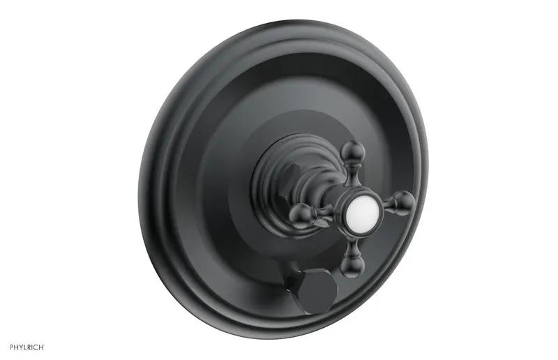 Phylrich HEX TRADITIONAL Pressure Balance Shower Plate with Diverter and Handle Trim Set by Phylrich