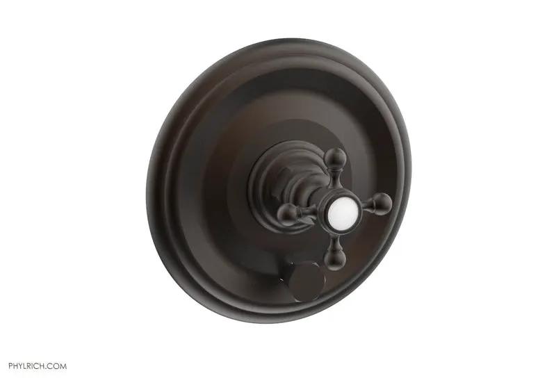Phylrich HEX TRADITIONAL Pressure Balance Shower Plate with Diverter and Handle Trim Set by Phylrich