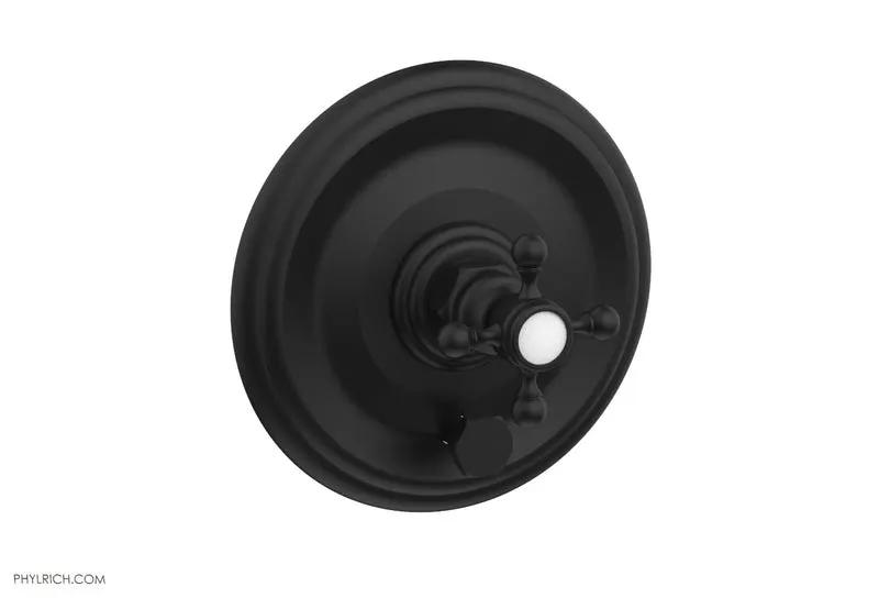 Phylrich HEX TRADITIONAL Pressure Balance Shower Plate with Diverter and Handle Trim Set by Phylrich
