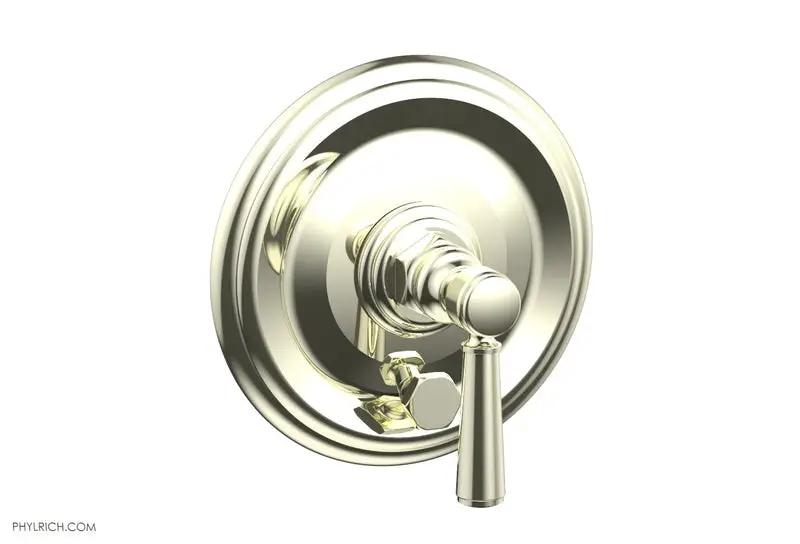 Phylrich HEX TRADITIONAL Pressure Balance Shower Plate with Diverter and Handle Trim Set by Phylrich