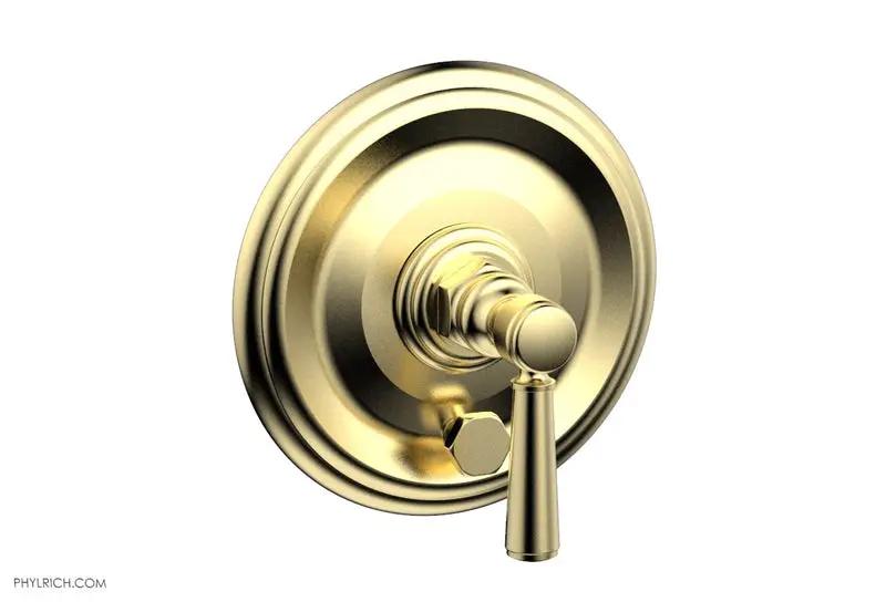 Phylrich HEX TRADITIONAL Pressure Balance Shower Plate with Diverter and Handle Trim Set by Phylrich
