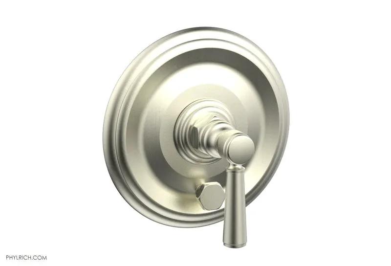 Phylrich HEX TRADITIONAL Pressure Balance Shower Plate with Diverter and Handle Trim Set by Phylrich