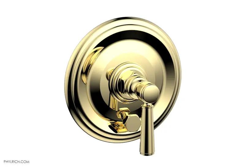 Phylrich HEX TRADITIONAL Pressure Balance Shower Plate with Diverter and Handle Trim Set by Phylrich