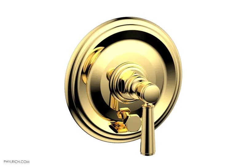 Phylrich HEX TRADITIONAL Pressure Balance Shower Plate with Diverter and Handle Trim Set by Phylrich