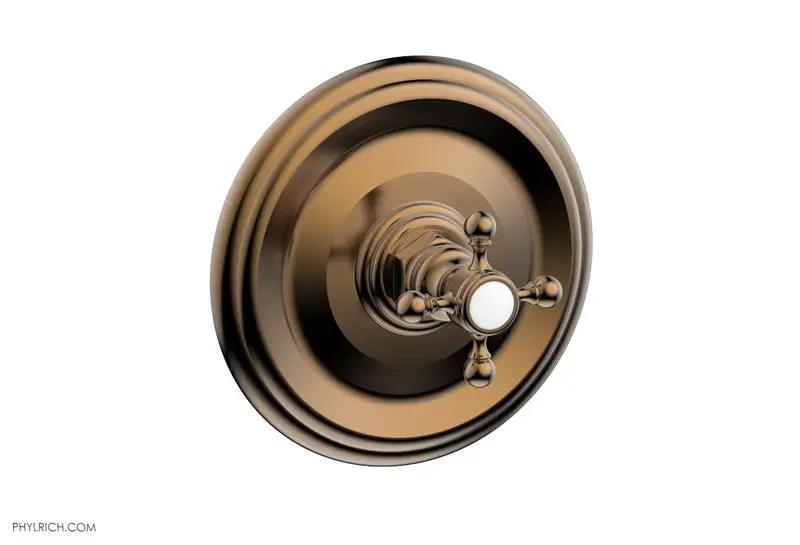 Phylrich HEX TRADITIONAL 1/2" Mini Thermostatic Shower Trim by Phylrich