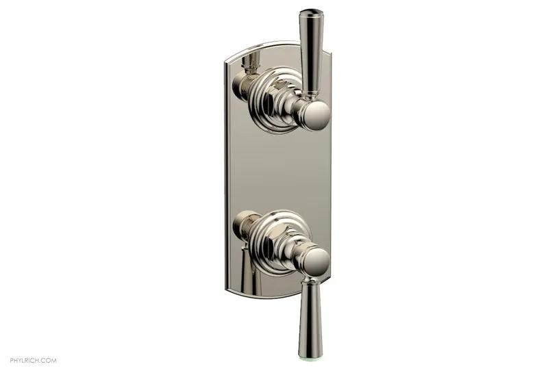 Phylrich HEX TRADITIONAL 1/2" Thermostatic Valve with Volume Control or Diverter Lever Handles by Phylrich