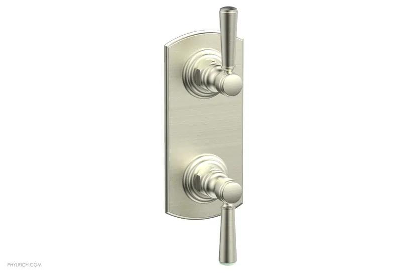 Phylrich HEX TRADITIONAL 1/2" Thermostatic Valve with Volume Control or Diverter Lever Handles by Phylrich