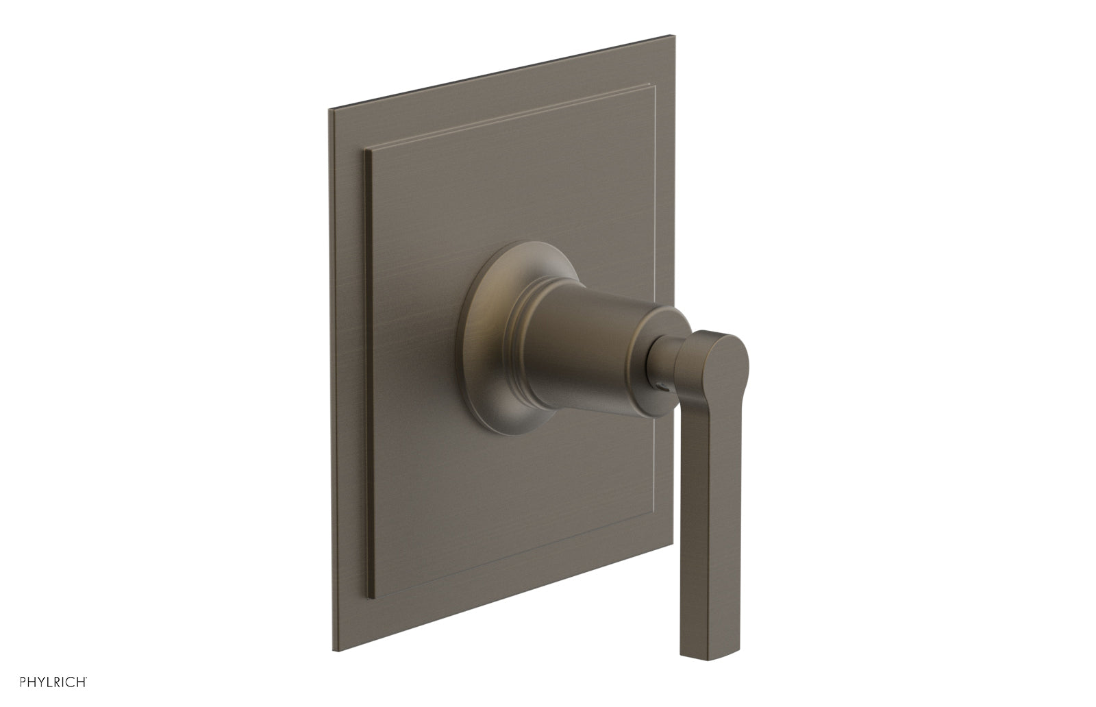 Phylrich HEX MODERN Lever Handle Trim (1/2" or 3/4")