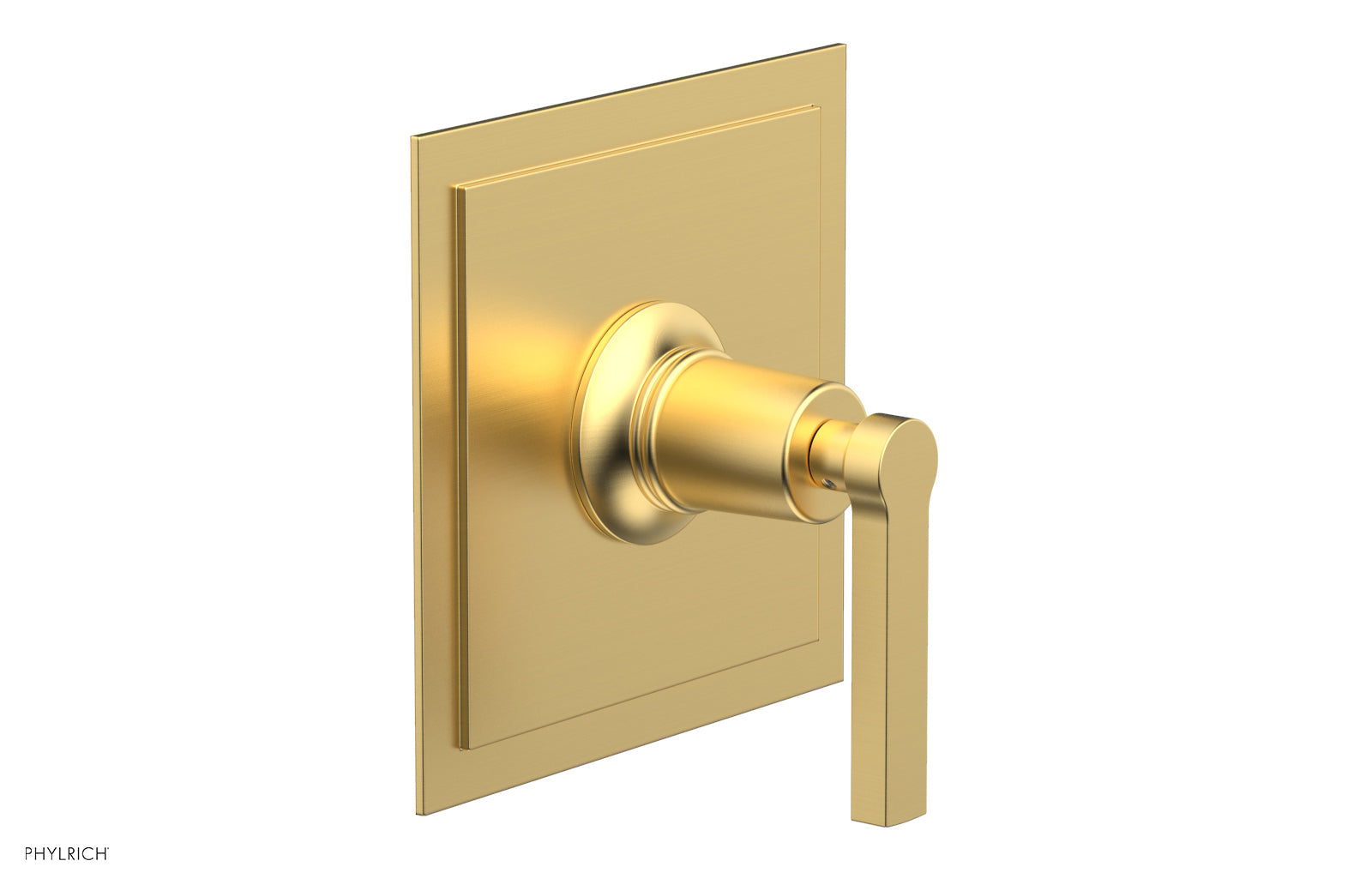 Phylrich HEX MODERN Lever Handle Trim (1/2" or 3/4")