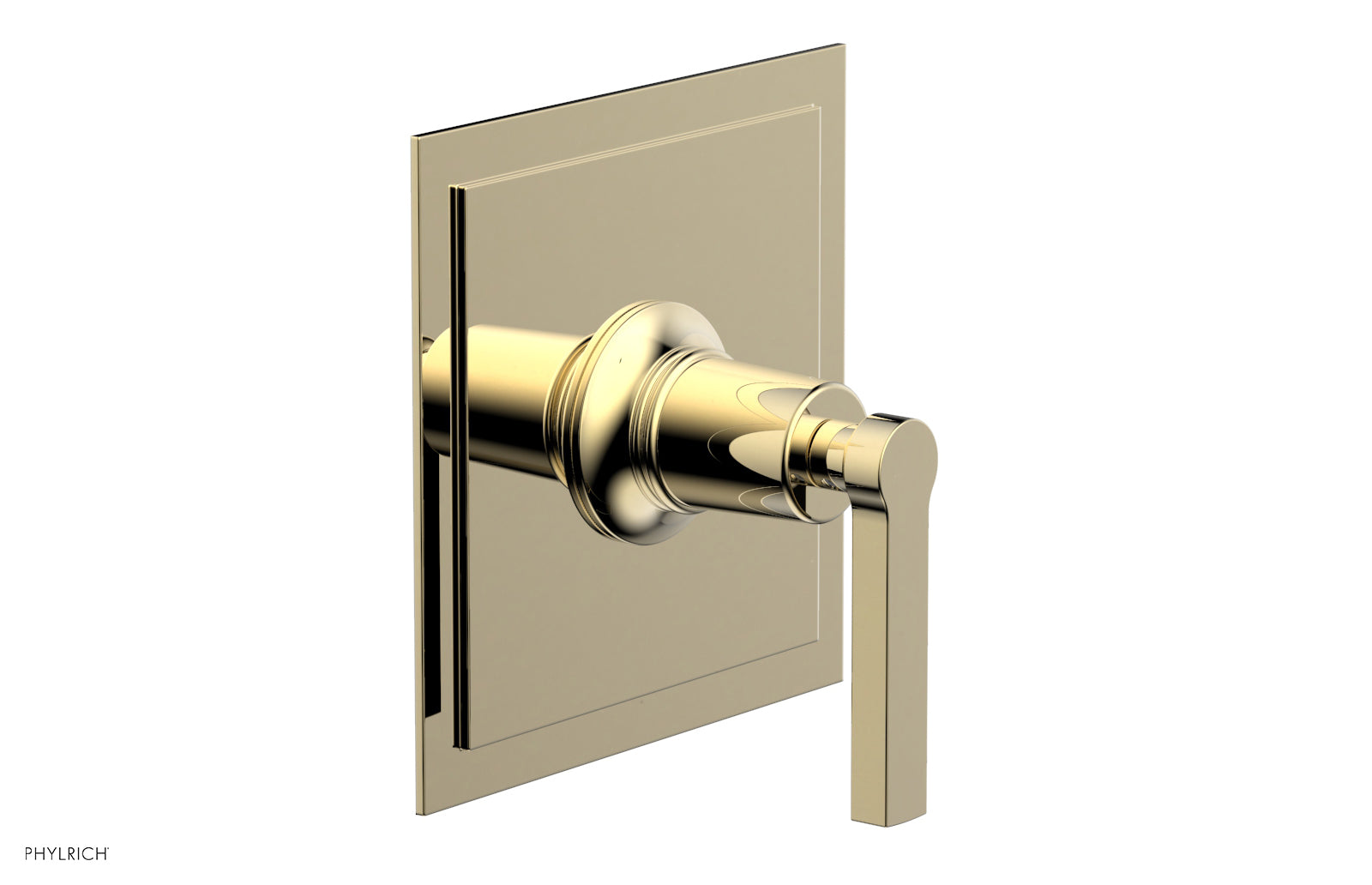 Phylrich HEX MODERN Lever Handle Trim (1/2" or 3/4") by Phylrich