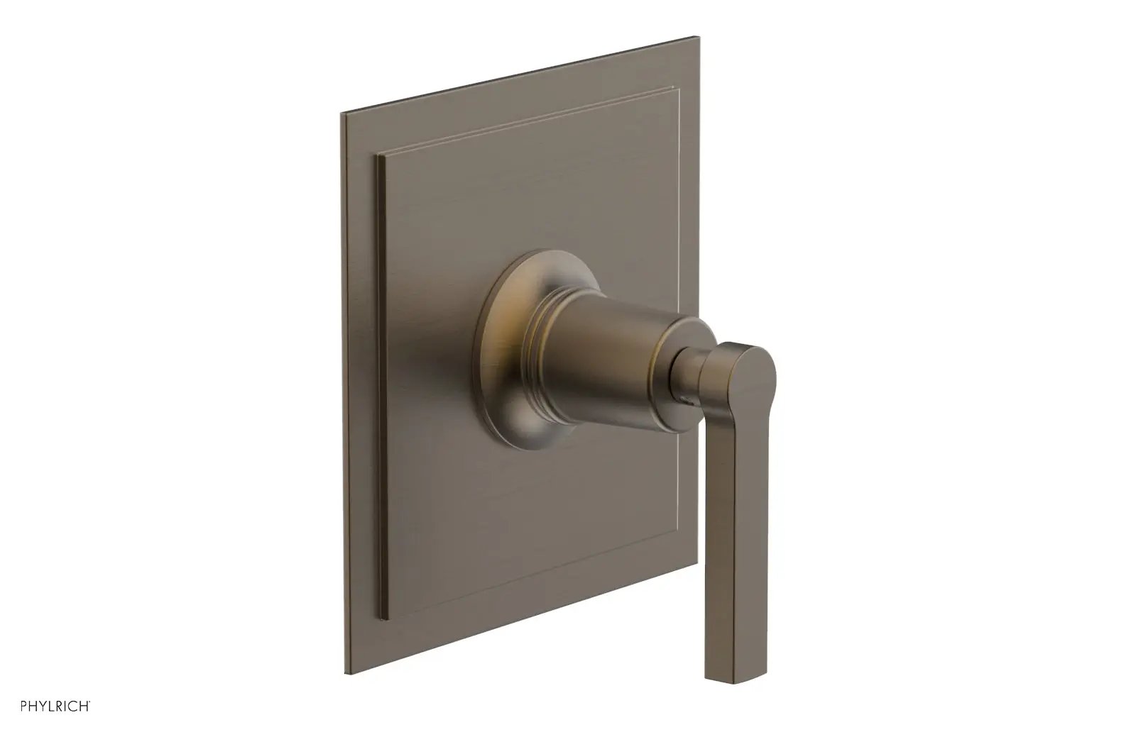Phylrich HEX MODERN Lever Handle Trim (1/2" or 3/4") by Phylrich