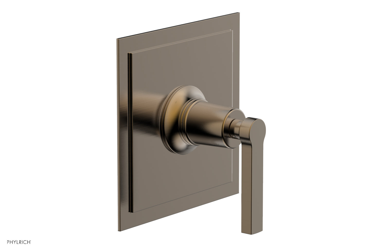 Phylrich HEX MODERN Lever Handle Trim (1/2" or 3/4")