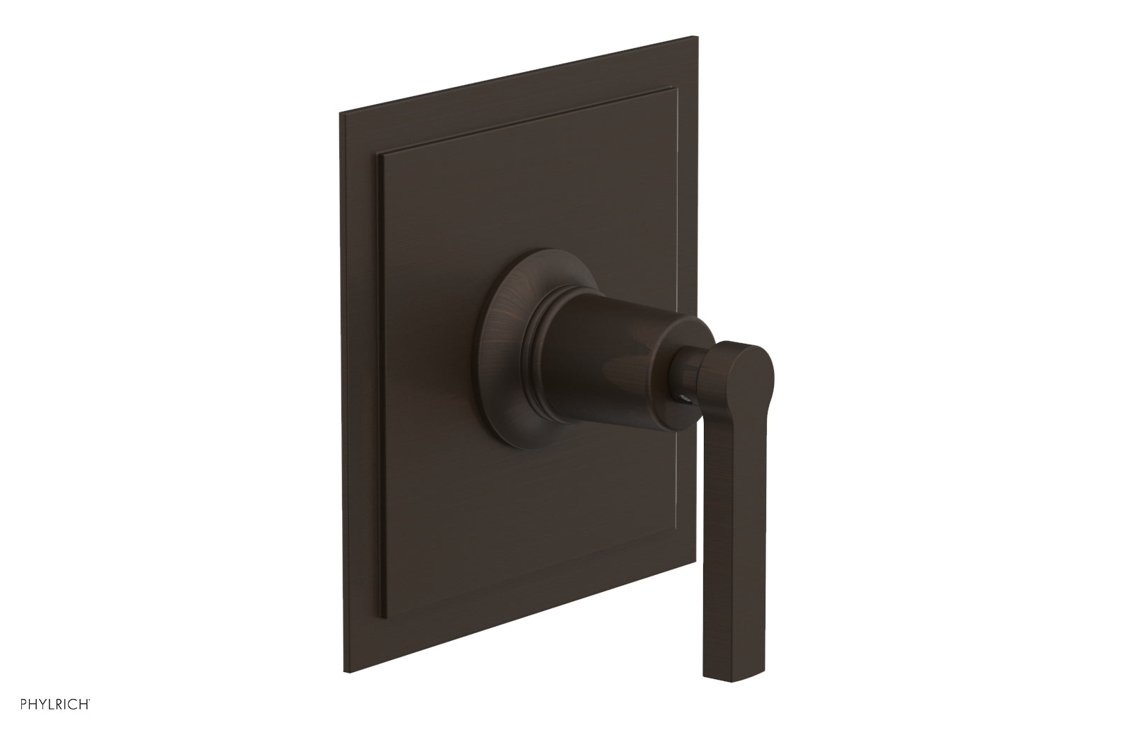 Phylrich HEX MODERN Lever Handle Trim (1/2" or 3/4")