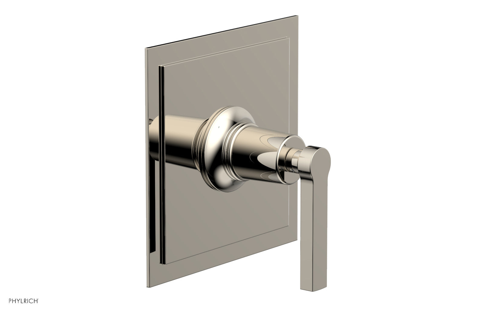 Phylrich HEX MODERN Lever Handle Trim (1/2" or 3/4")
