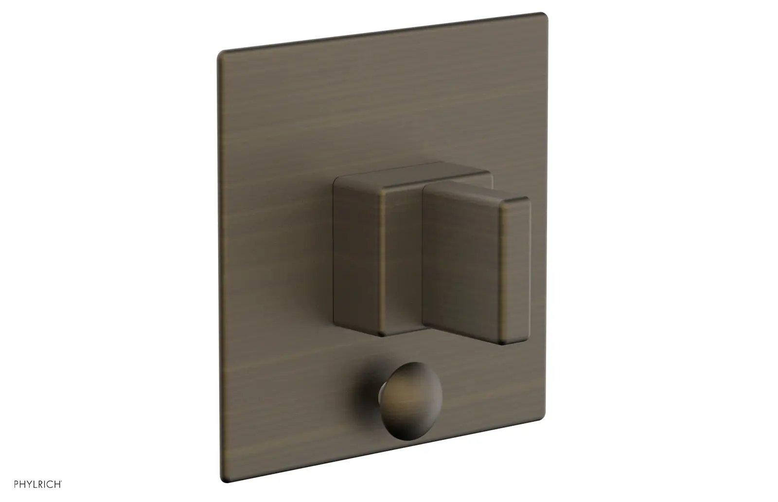 Phylrich MIX Pressure Balance Shower Plate with Diverter and Handle Trim Set - Blade Handle by Phylrich