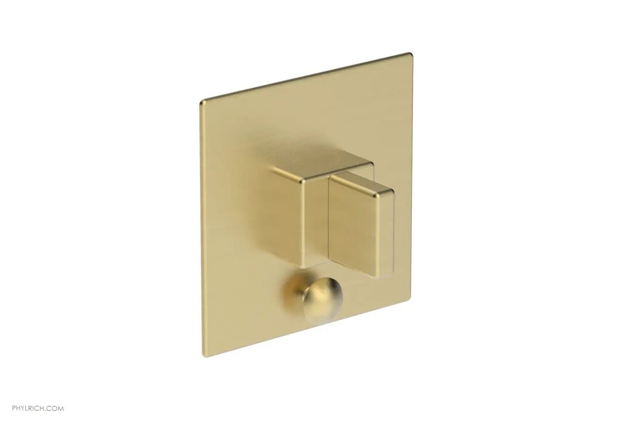 Phylrich MIX Pressure Balance Shower Plate with Diverter and Handle Trim Set - Blade Handle by Phylrich