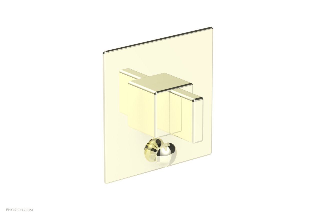 Phylrich MIX Pressure Balance Shower Plate with Diverter and Handle Trim Set - Blade Handle by Phylrich