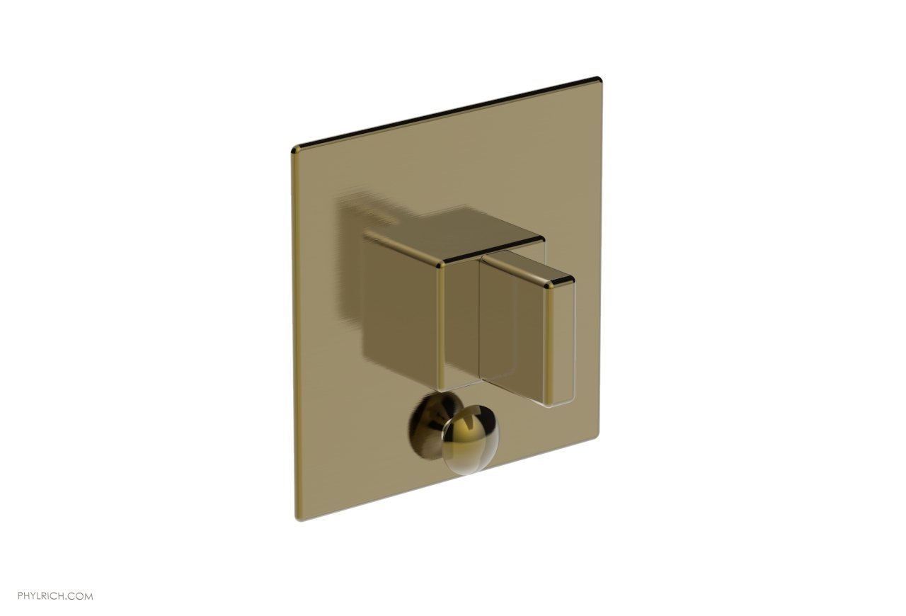 Phylrich MIX Pressure Balance Shower Plate with Diverter and Handle Trim Set - Blade Handle by Phylrich