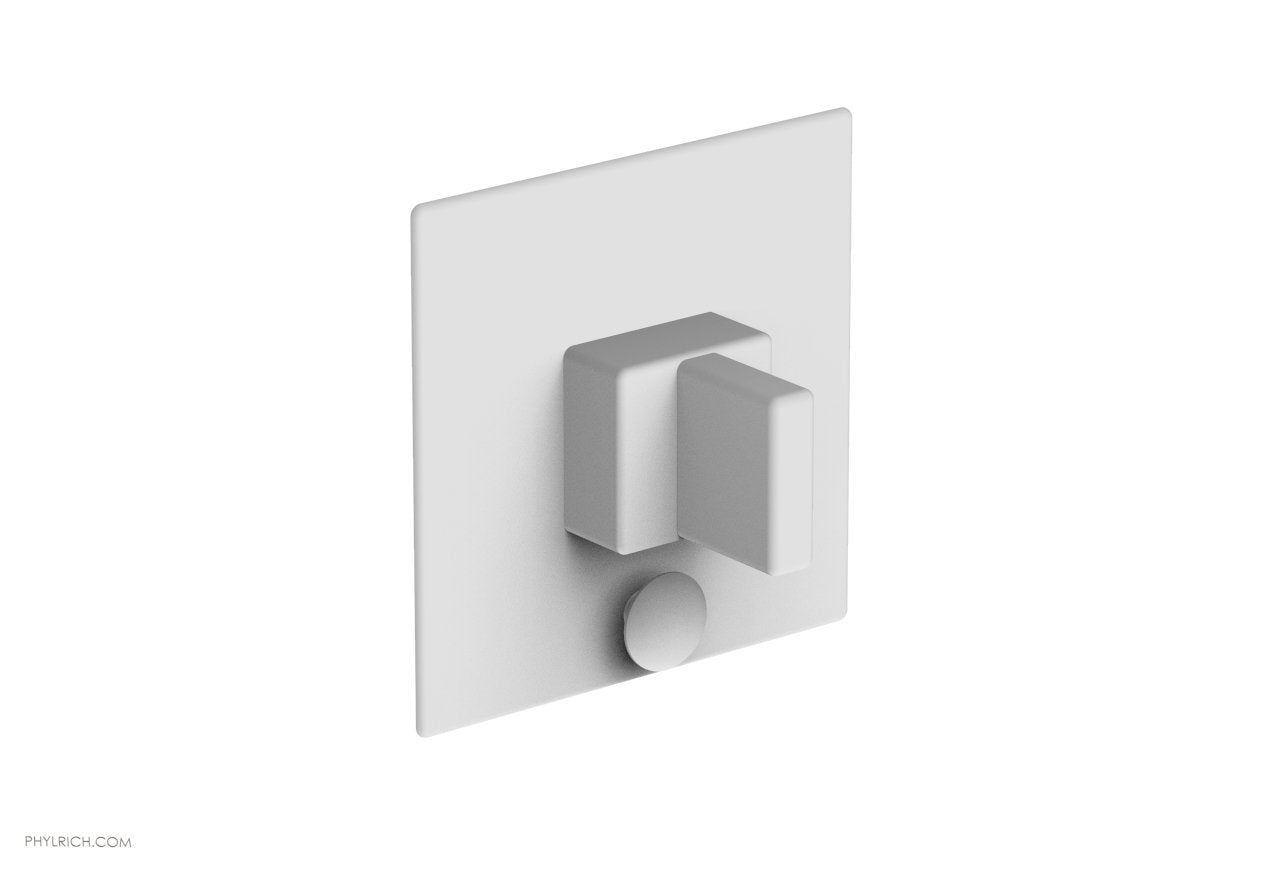 Phylrich MIX Pressure Balance Shower Plate with Diverter and Handle Trim Set - Blade Handle by Phylrich