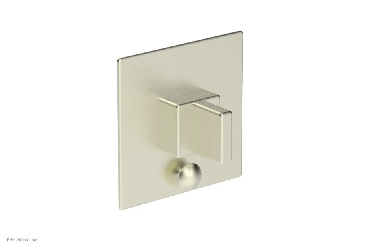 Phylrich MIX Pressure Balance Shower Plate with Diverter and Handle Trim Set - Blade Handle by Phylrich
