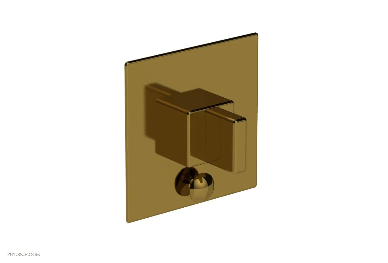Phylrich MIX Pressure Balance Shower Plate with Diverter and Handle Trim Set - Blade Handle by Phylrich