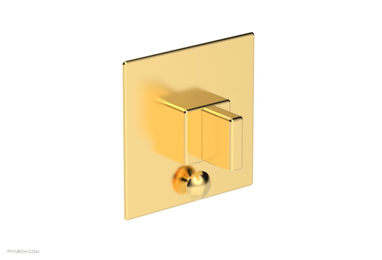 Phylrich MIX Pressure Balance Shower Plate with Diverter and Handle Trim Set - Blade Handle by Phylrich