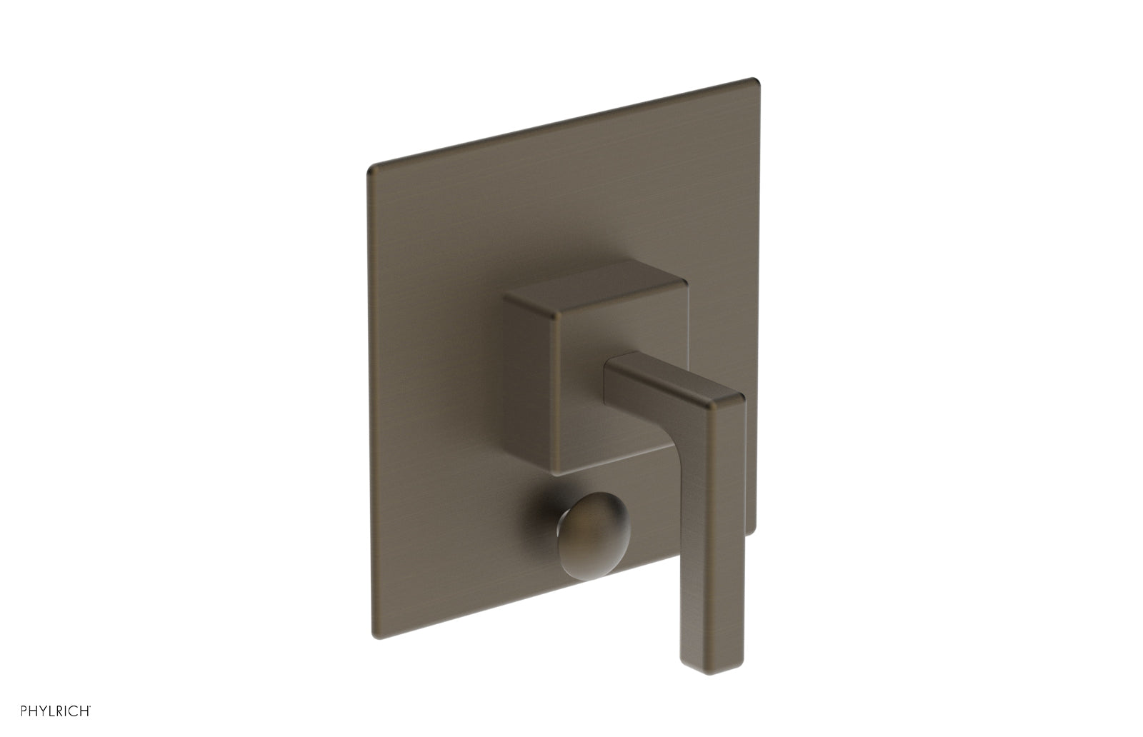 Phylrich MIX Pressure Balance Shower Plate with Diverter and Handle Trim Set - Lever Handle