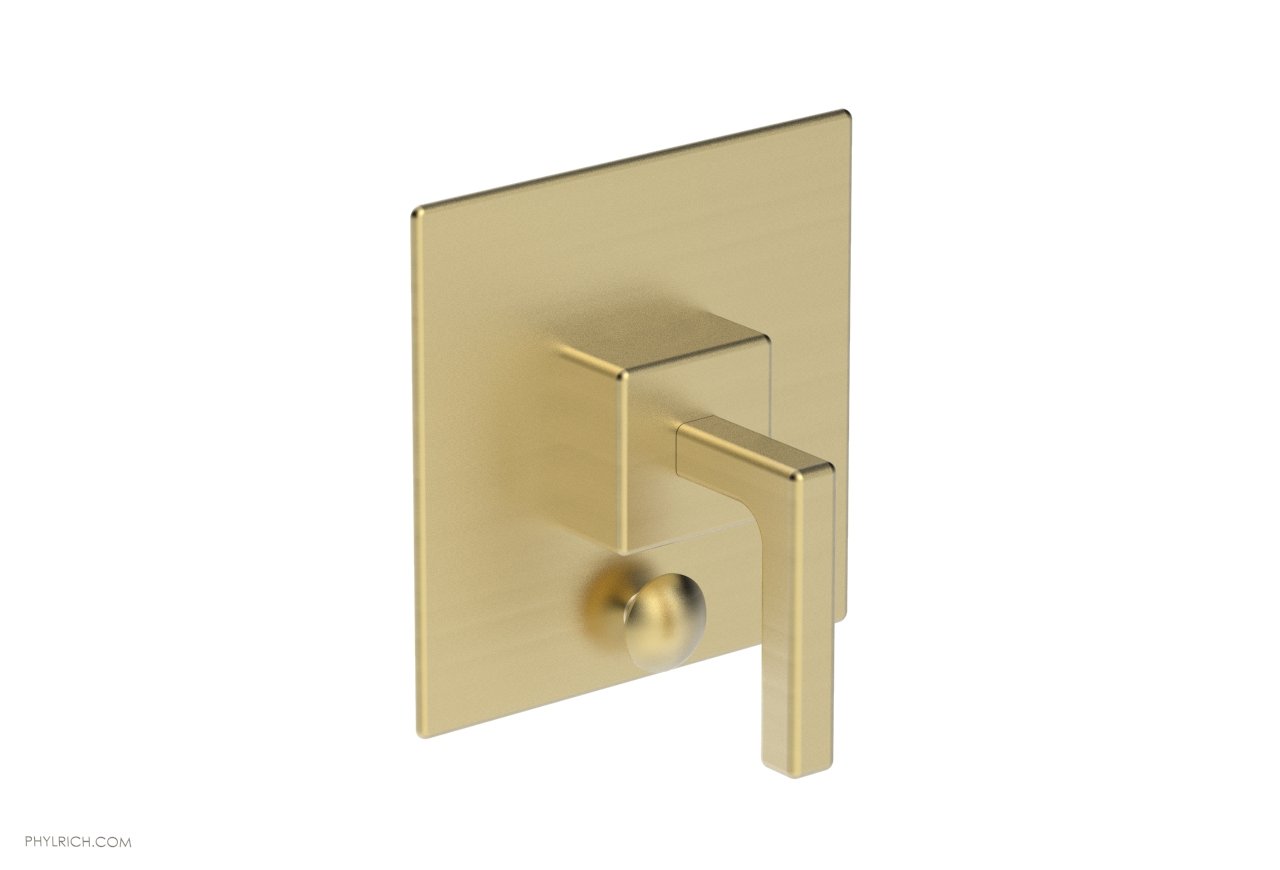 Phylrich MIX Pressure Balance Shower Plate with Diverter and Handle Trim Set - Lever Handle