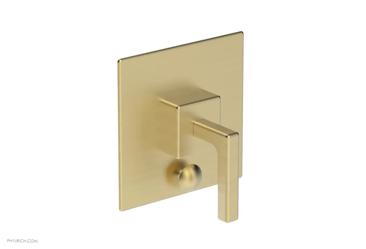 Phylrich MIX Pressure Balance Shower Plate with Diverter and Handle Trim Set - Lever Handle by Phylrich