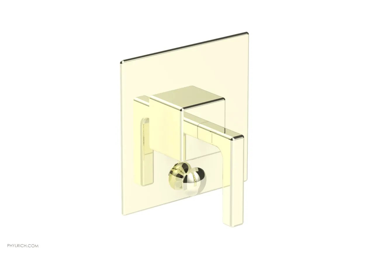 Phylrich MIX Pressure Balance Shower Plate with Diverter and Handle Trim Set - Lever Handle by Phylrich