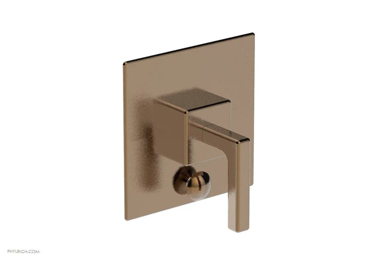Phylrich MIX Pressure Balance Shower Plate with Diverter and Handle Trim Set - Lever Handle by Phylrich
