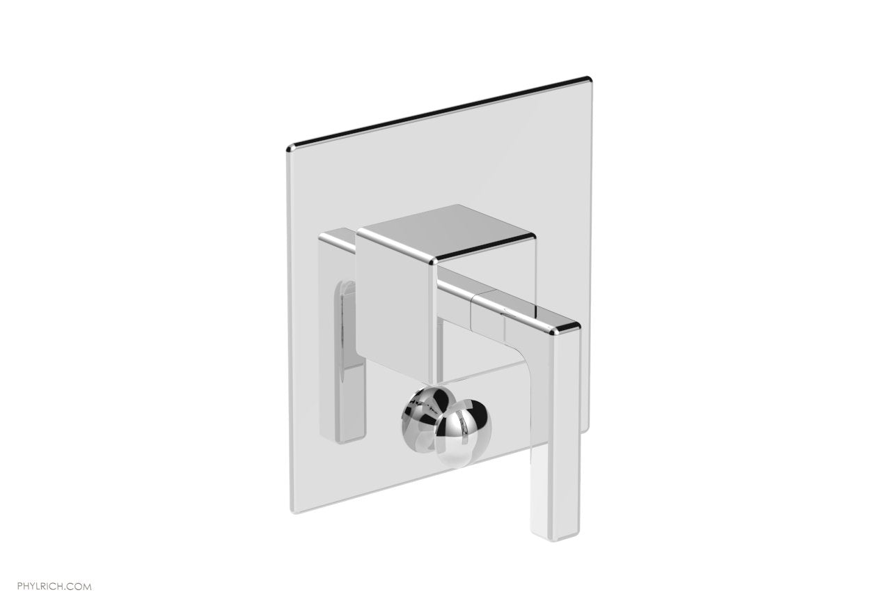 polished chrome shower plate