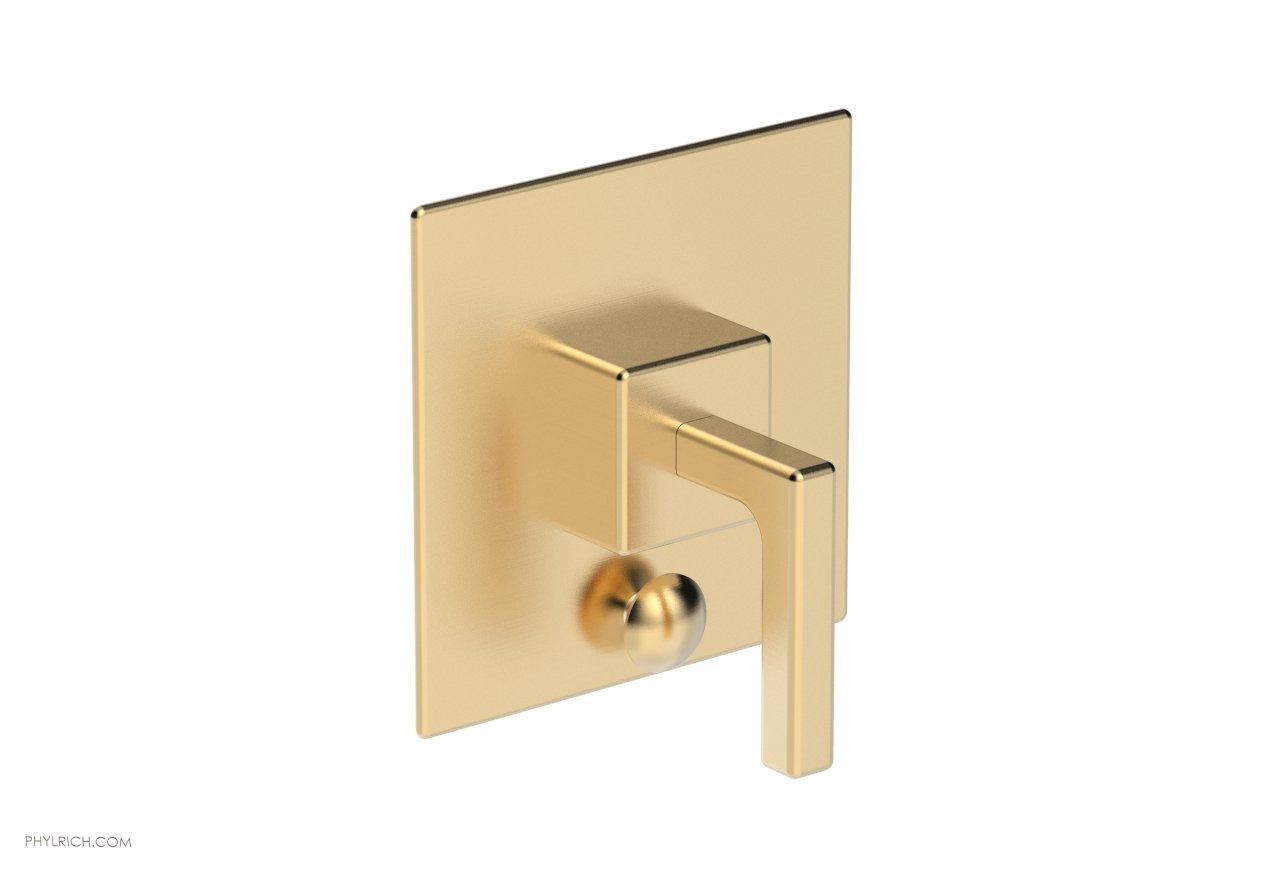 Phylrich MIX Pressure Balance Shower Plate with Diverter and Handle Trim Set - Lever Handle
