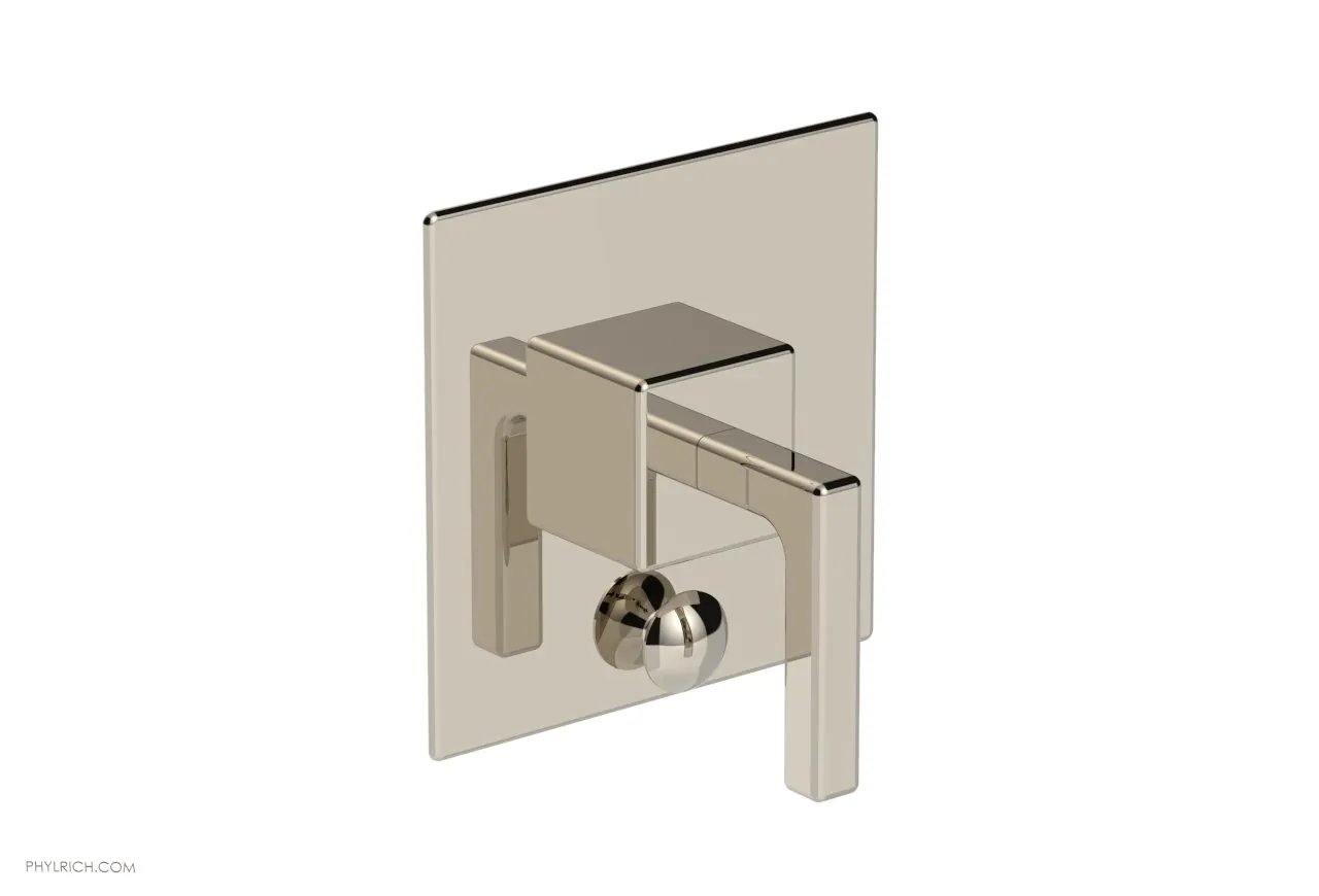 Phylrich MIX Pressure Balance Shower Plate with Diverter and Handle Trim Set - Lever Handle by Phylrich