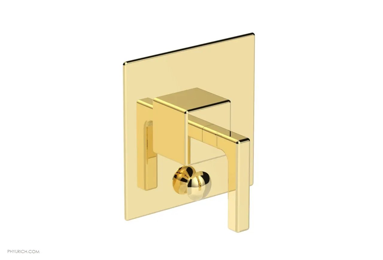Phylrich MIX Pressure Balance Shower Plate with Diverter and Handle Trim Set - Lever Handle by Phylrich