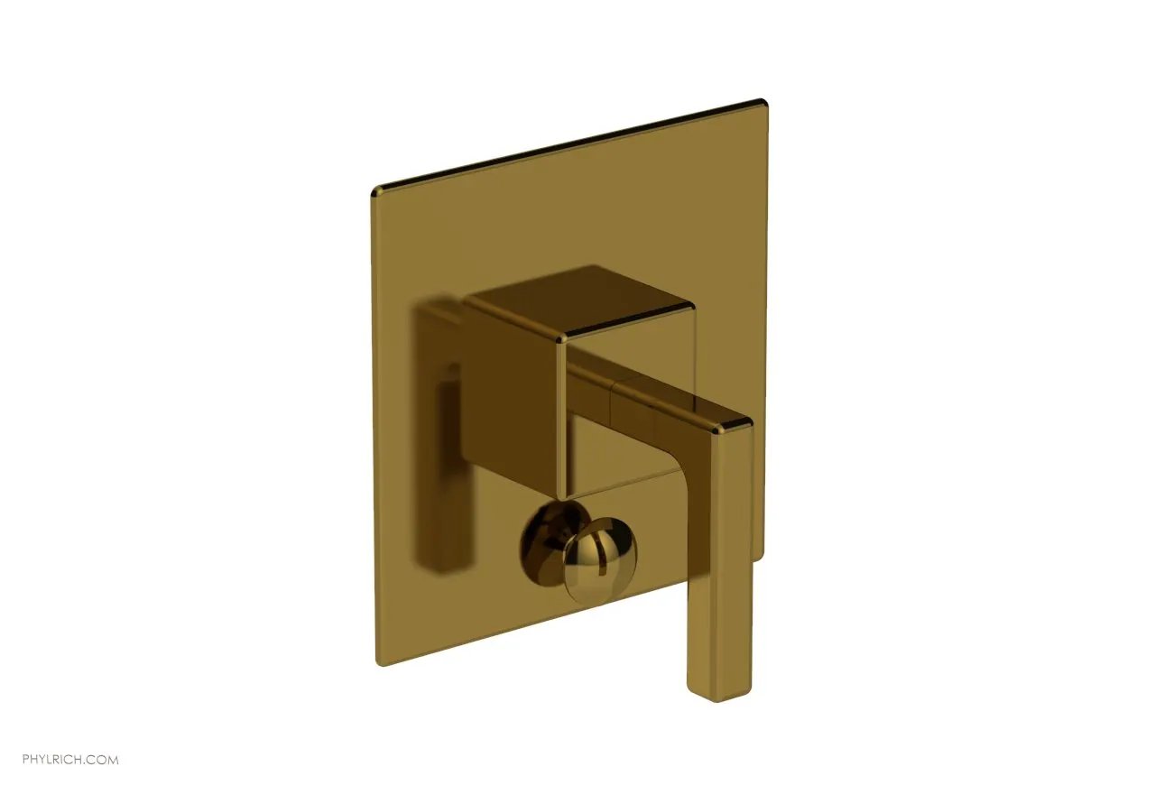 Phylrich MIX Pressure Balance Shower Plate with Diverter and Handle Trim Set - Lever Handle by Phylrich