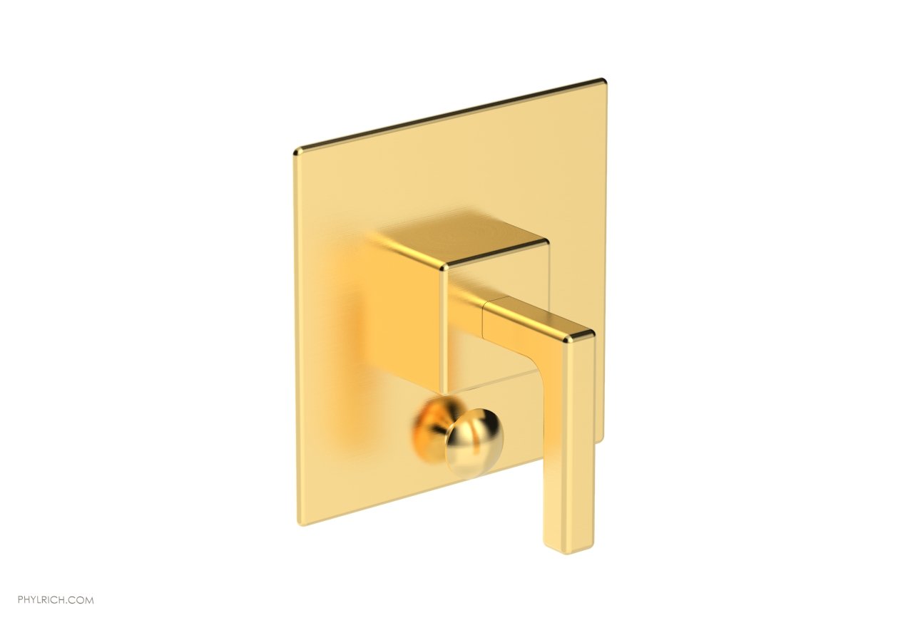 Phylrich MIX Pressure Balance Shower Plate with Diverter and Handle Trim Set - Lever Handle