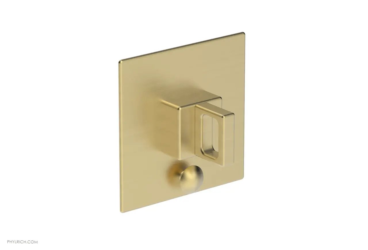 Phylrich MIX Pressure Balance Shower Plate with Diverter and Handle Trim Set - Ring Handle by Phylrich