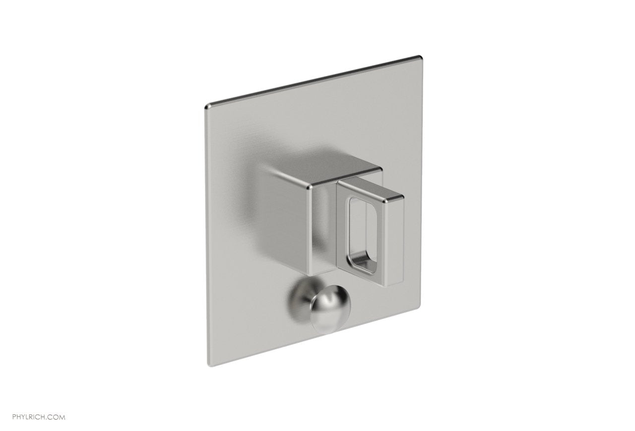 Phylrich MIX Pressure Balance Shower Plate with Diverter and Handle Trim Set - Ring Handle