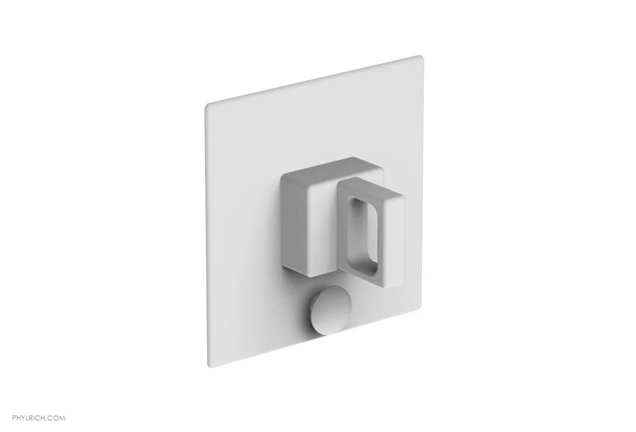Phylrich MIX Pressure Balance Shower Plate with Diverter and Handle Trim Set - Ring Handle by Phylrich