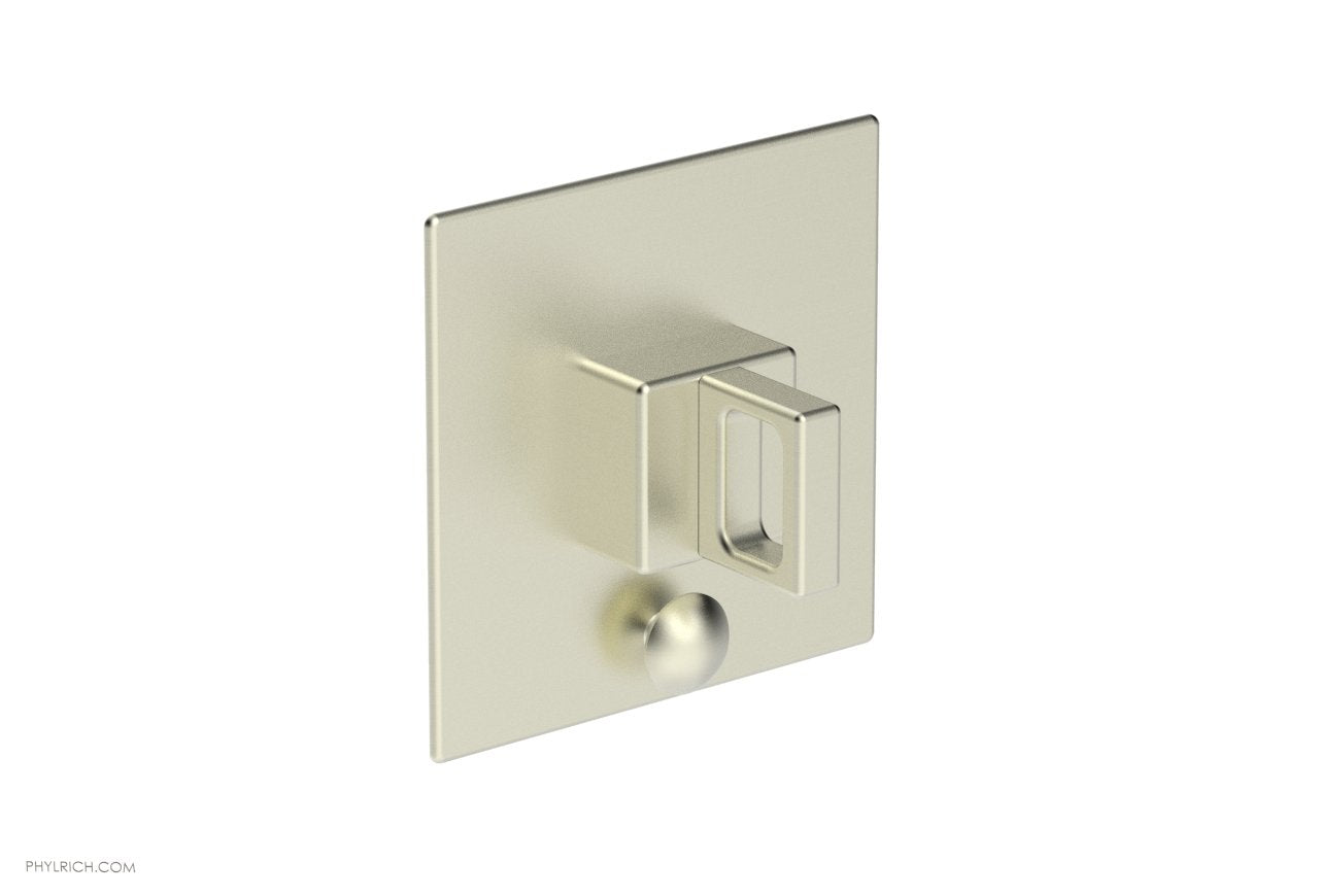 Phylrich MIX Pressure Balance Shower Plate with Diverter and Handle Trim Set - Ring Handle