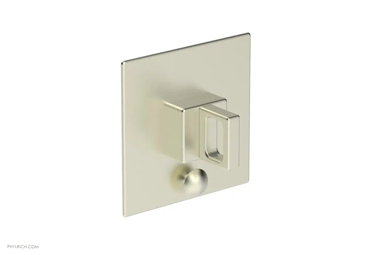 Phylrich MIX Pressure Balance Shower Plate with Diverter and Handle Trim Set - Ring Handle by Phylrich