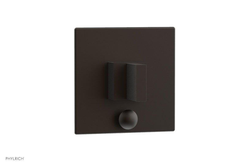 Phylrich STRIA Pressure Balance Shower Plate with Diverter and Handle Trim Set