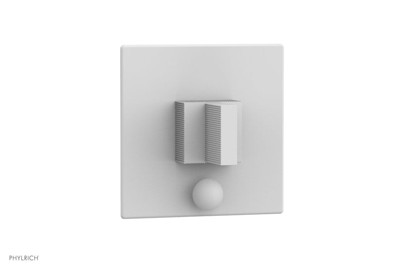 Phylrich STRIA Pressure Balance Shower Plate with Diverter and Handle Trim Set