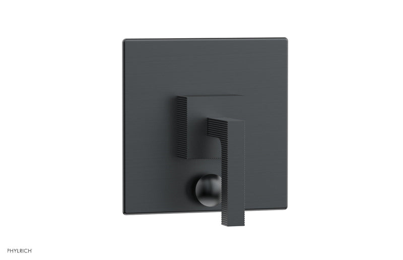 Phylrich STRIA Pressure Balance Shower Plate with Diverter and Handle Trim Set