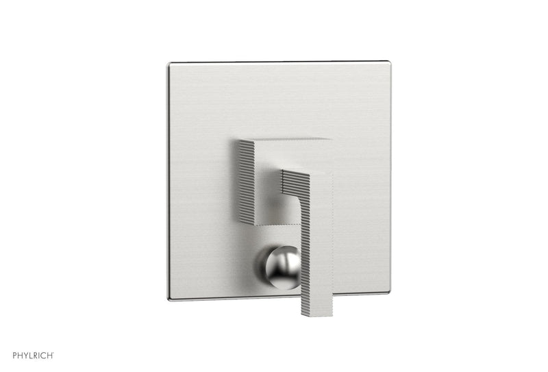 Phylrich STRIA Pressure Balance Shower Plate with Diverter and Handle Trim Set
