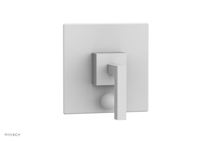 Phylrich STRIA Pressure Balance Shower Plate with Diverter and Handle Trim Set