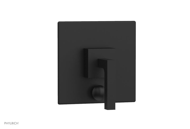 Phylrich STRIA Pressure Balance Shower Plate with Diverter and Handle Trim Set